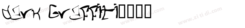 Dark Graffiti字体转换